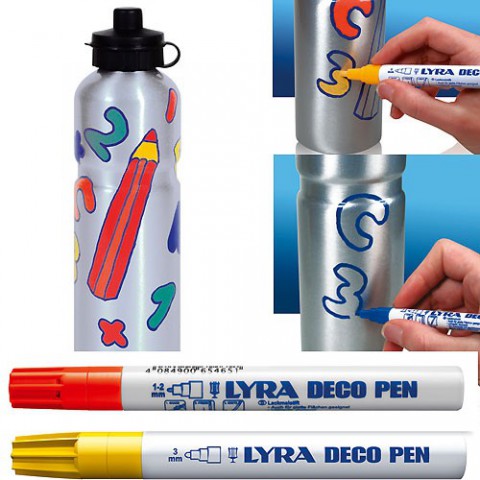 Lyra DECO PEN Lackmalstift, gelb (3 mm)