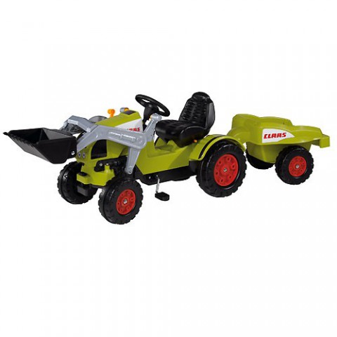 BIG 56553 New Claas Celtis Loader Trettraktor mit Anh&auml;nger
