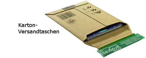 Versandtaschen Wellpappe