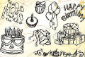 Stempel Geburtstag
